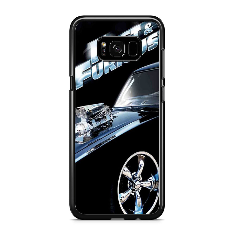 Fast & Furious Black Car Samsung Galaxy S8 Plus Case