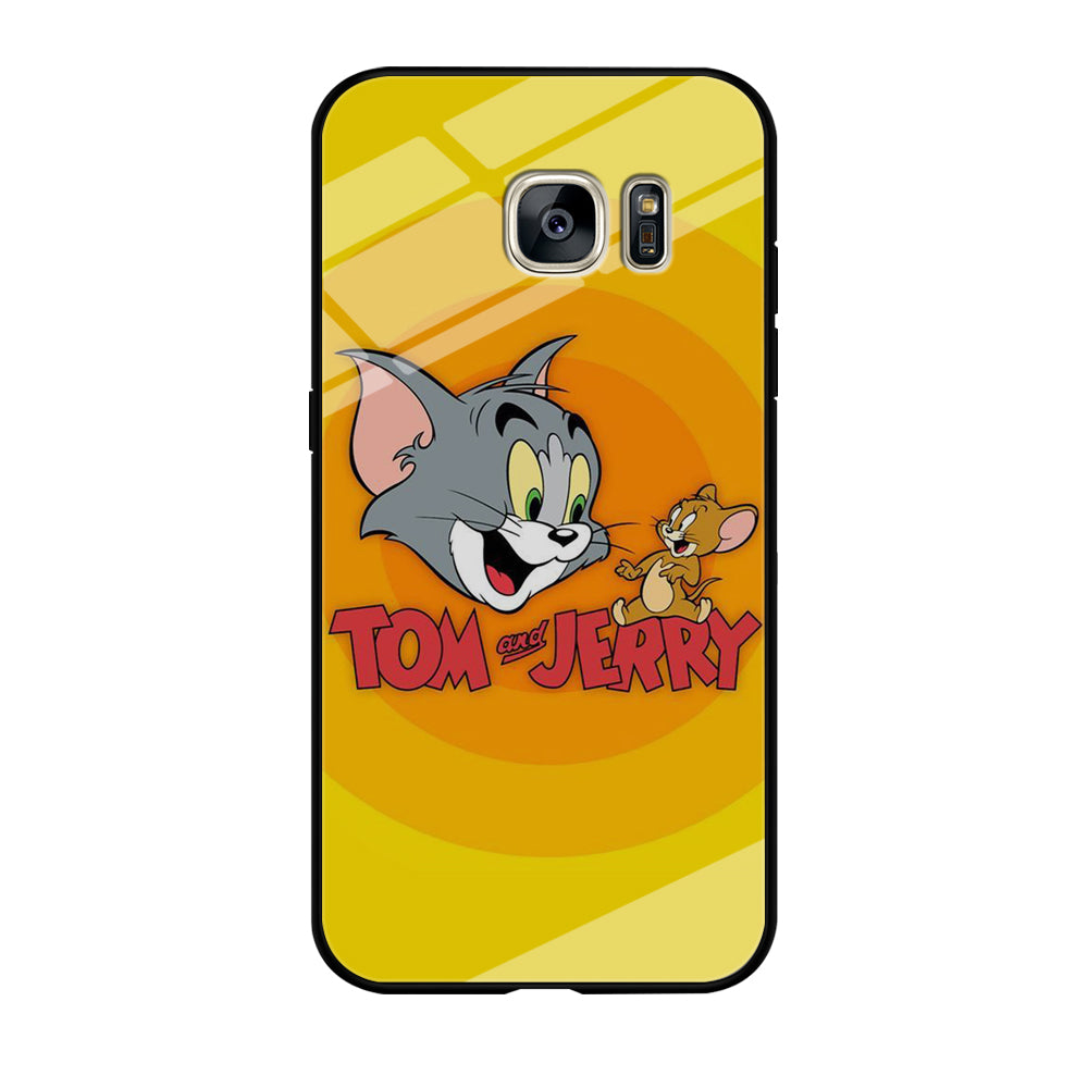 Tom And Jerry Icon Samsung Galaxy S7 Edge Case