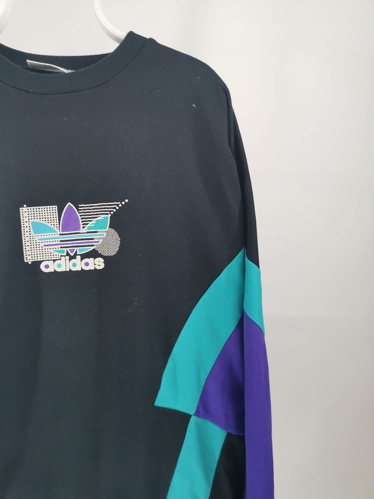 Ubicación Servicio Miniatura Sudadera ADIDAS 90'S / Talla M-L – BIBA Vintage