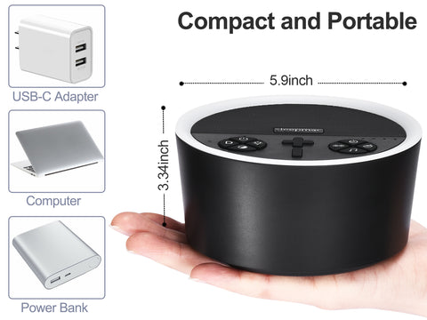 sleepmac dual play pink noise machine