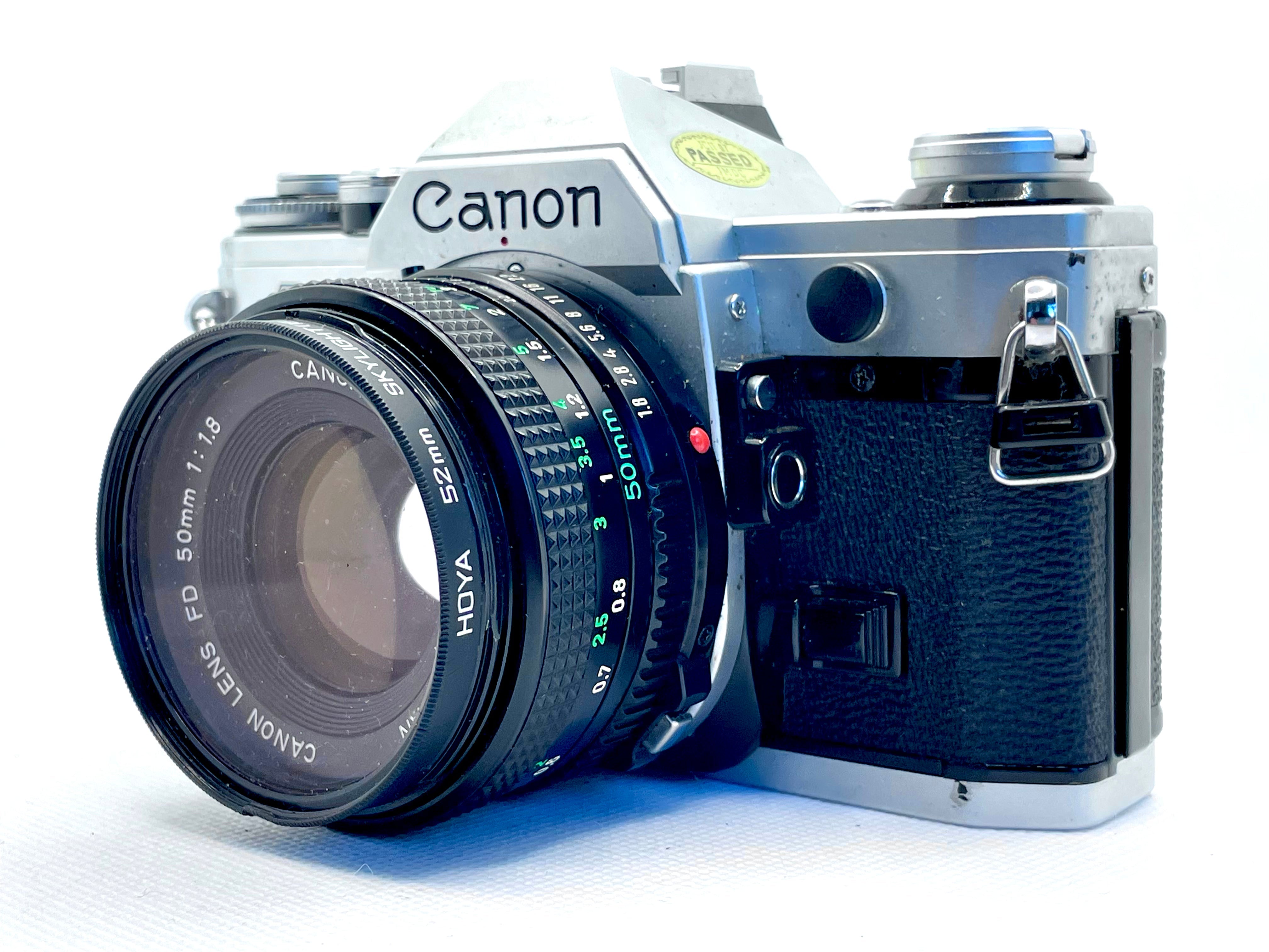 Canon AE-1 with 50mm 1.8