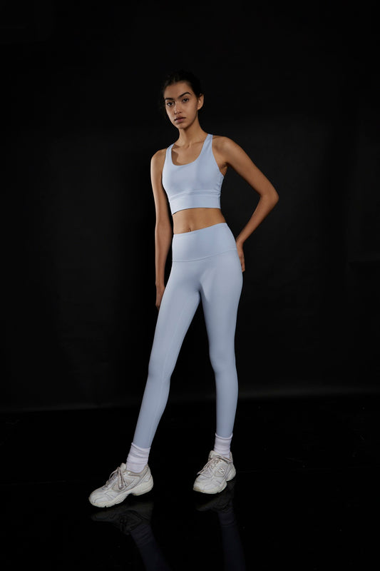 Lavender 7/8 Length Gym Leggings - Glamorous