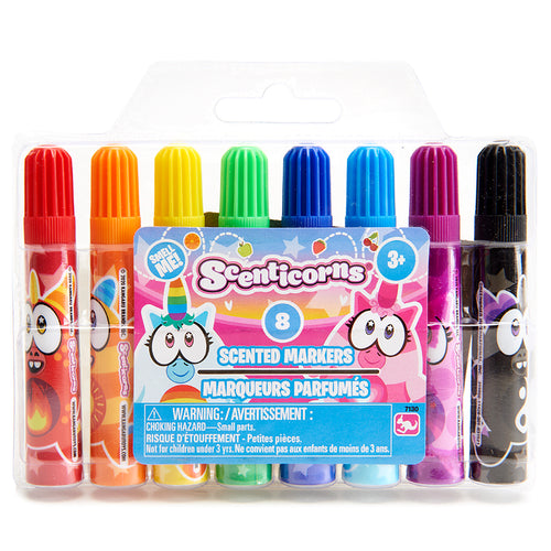 Fruity Squad Gel Pens with Fragrance, 8pcs.