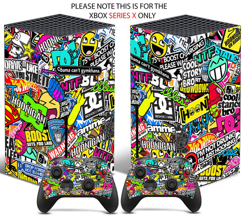 ROBLOX Xbox SERIES X SKIN DECAL VINYL STICKER WRAP