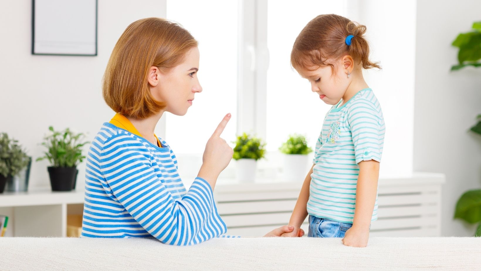 maman dire non à son enfant