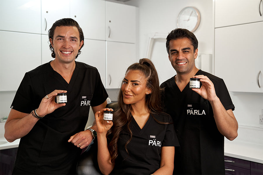 PARLA Toothpaste tabs founders Dr Rhona Eskander