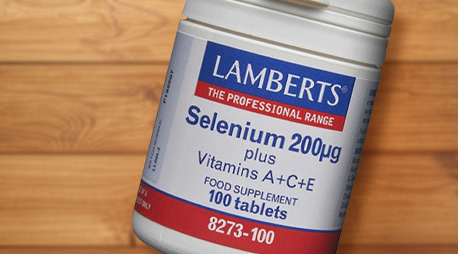 Lamberts Selenium 200µg + A, C & E