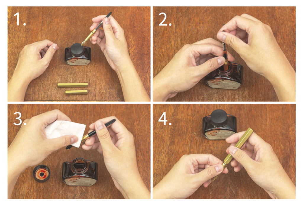 Instruction of Ink converter｜ 5 Steps of Replenishing Ink
