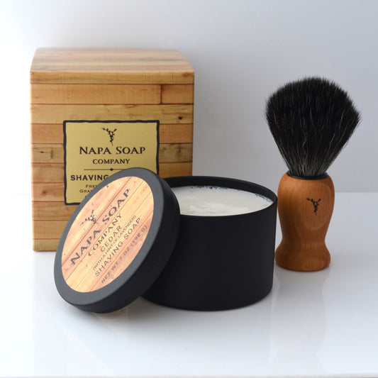 Warm and Spicy Shaving Soap in a Usable Tin Great for Travel or