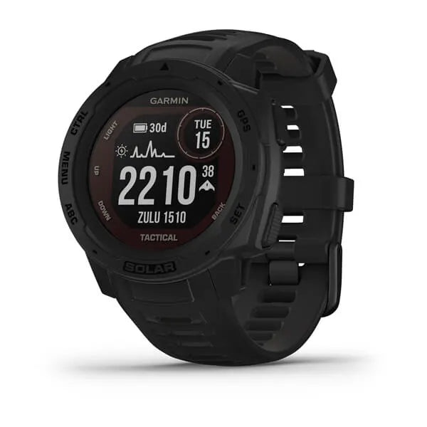 Garmin Instinct® Solar – Tactical-Black (Newly Overhauled)