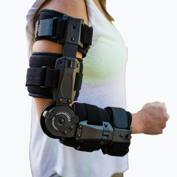 DonJoy® X-Act R.O.M. Telescoping Elbow Brace - Advent Medical Systems