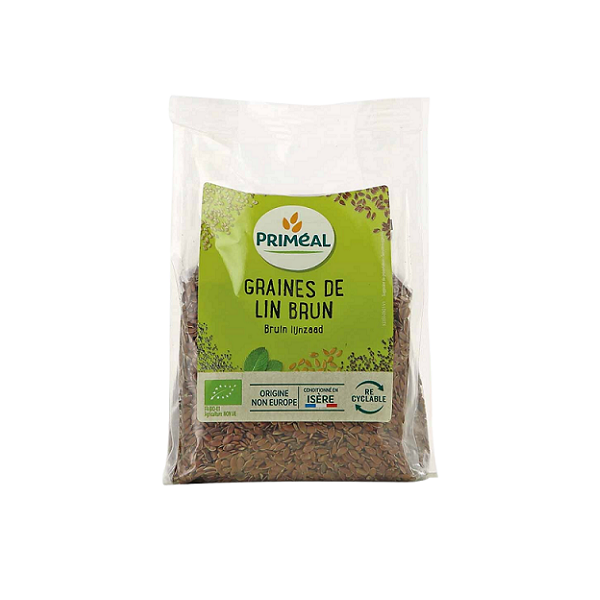 Graines de Lin Brun Bio 1kg Qualité Supérieure