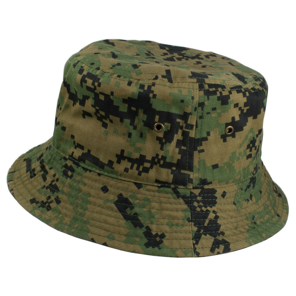 Men S Camo Green Roblox Style Military Travel Safari Bucket Hat Marco Bella - black bucket hat roblox