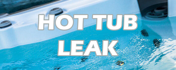 Get rid of hot tub leaks