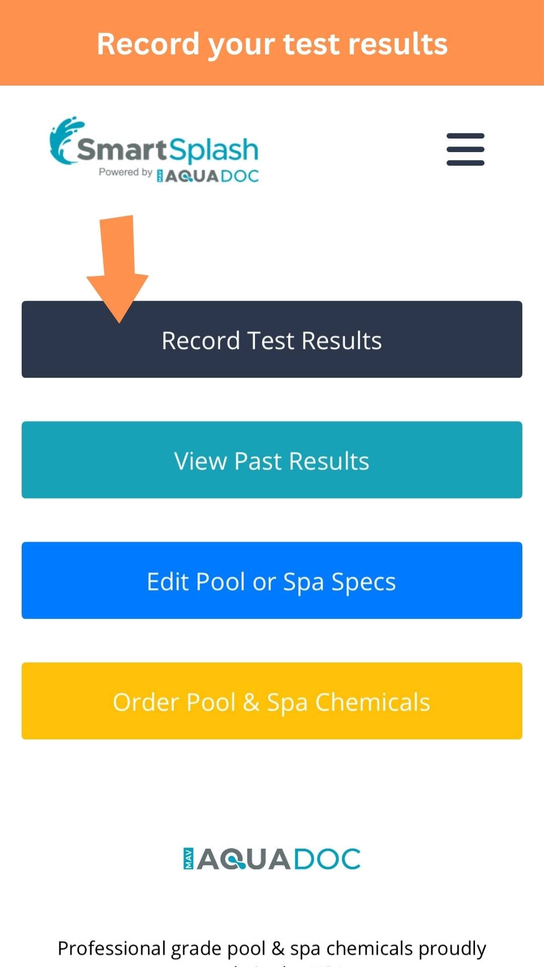 digital water testing again