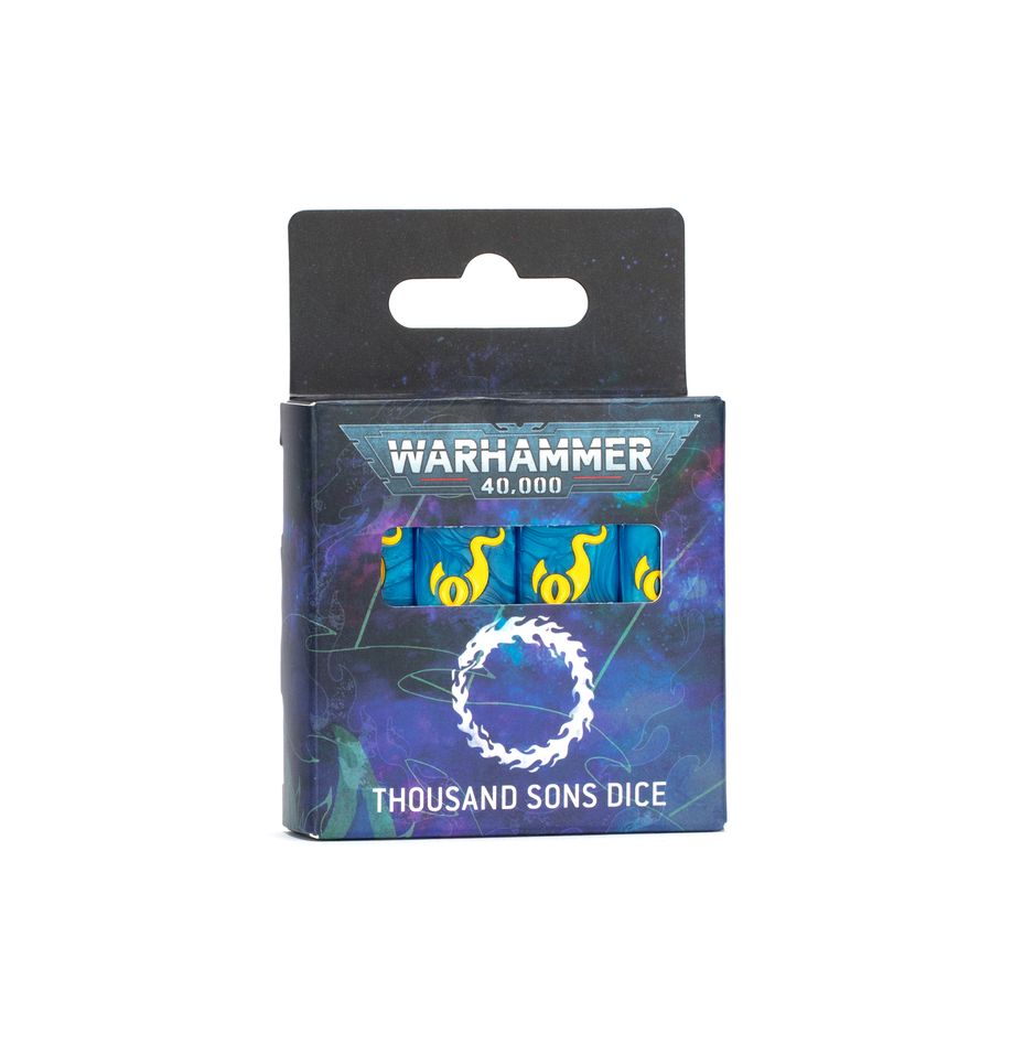 (preorder releases May 31st) WARHAMMER 40000: THOUSAND SONS DICE