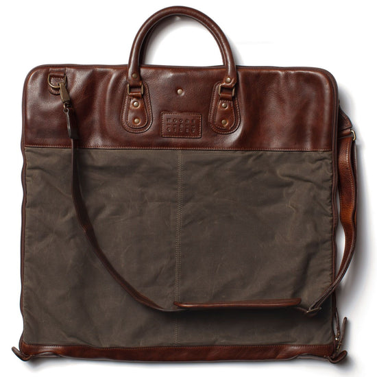 Moore and Giles Gravely Garment Bag Waxwear Rangertan – Upscaleman