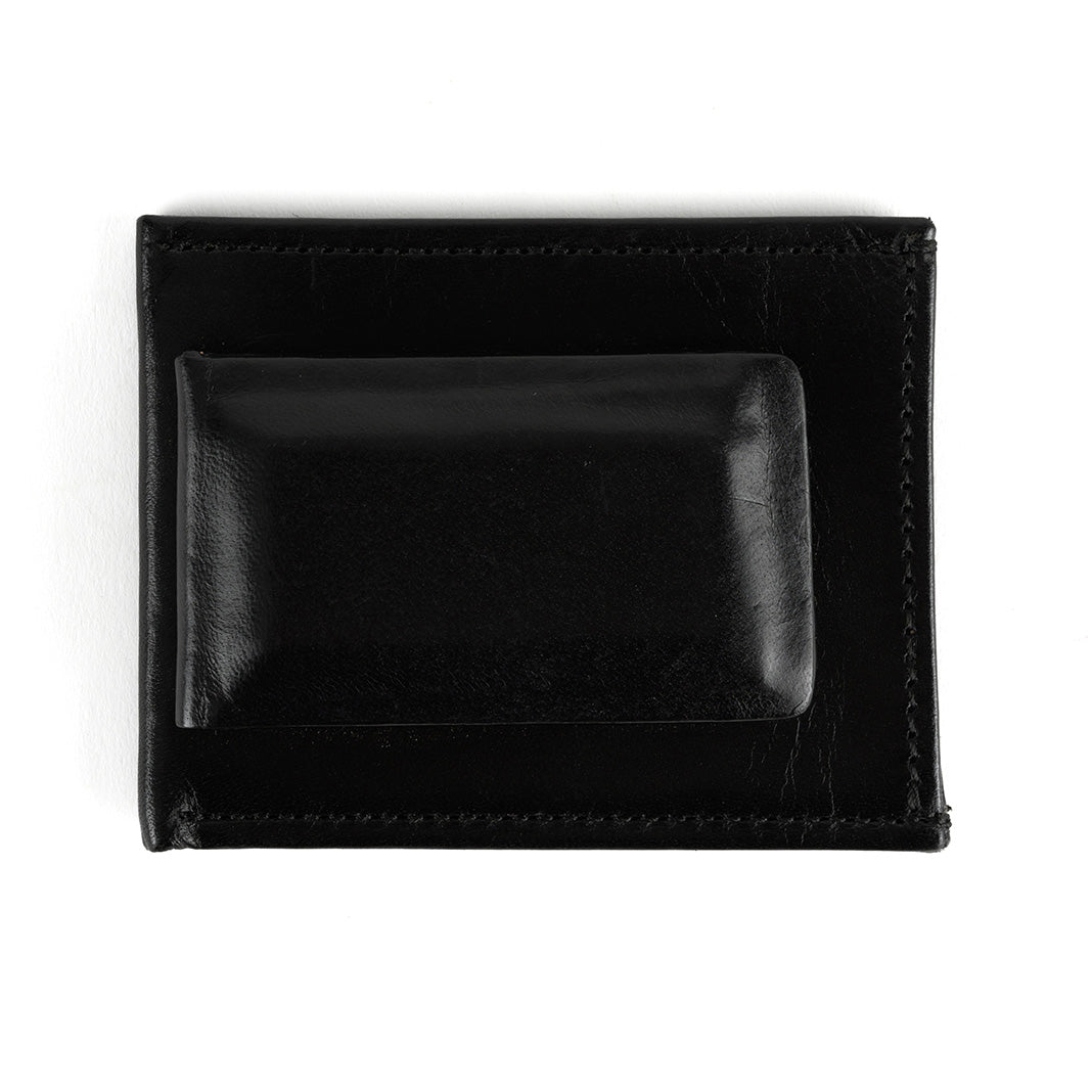 Moore and Giles Money Clip Wallet in Black