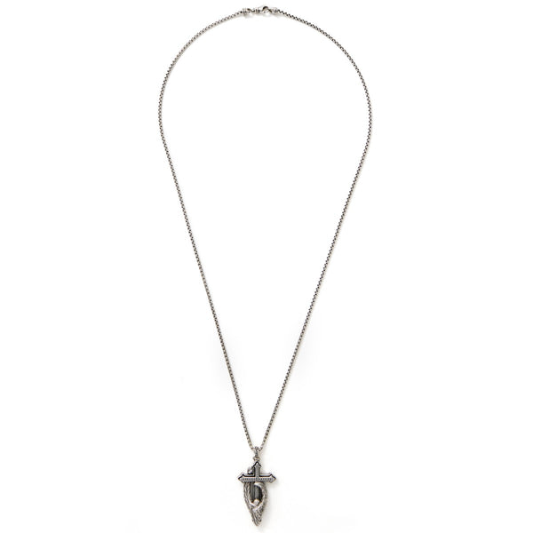 Scott Kay Men's Sterling Silver Cross Pendant, 