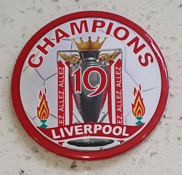 Liverpool Magnet/ Bottle Opener - Champions – Footy Souvenirs