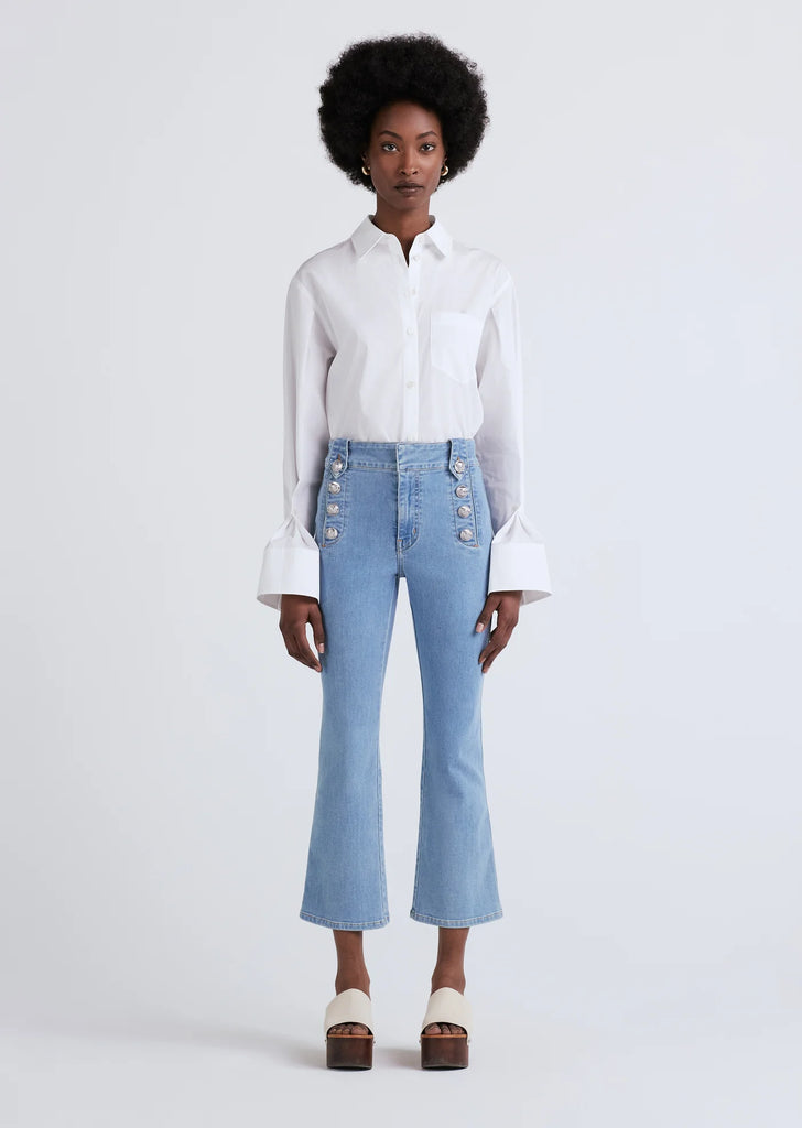 Derek Lam 10 Crosby Massimo Wide-Leg Sailor Pants