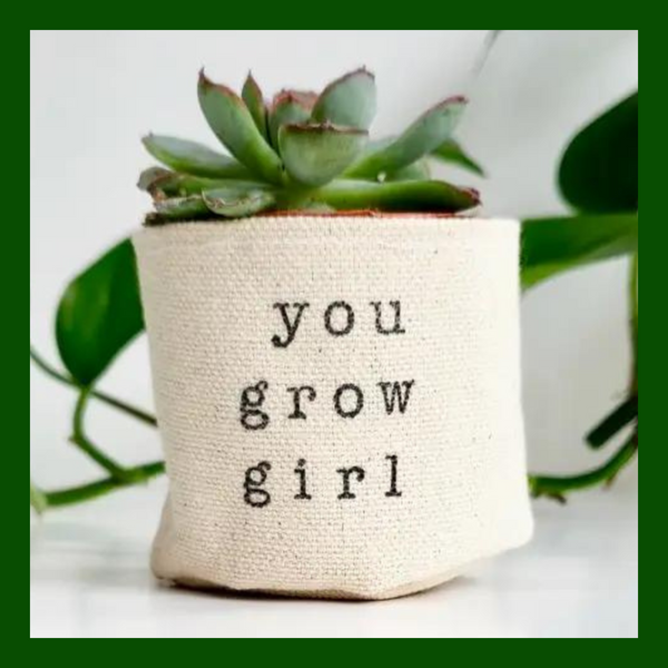 April Box You Grow Girl Planter