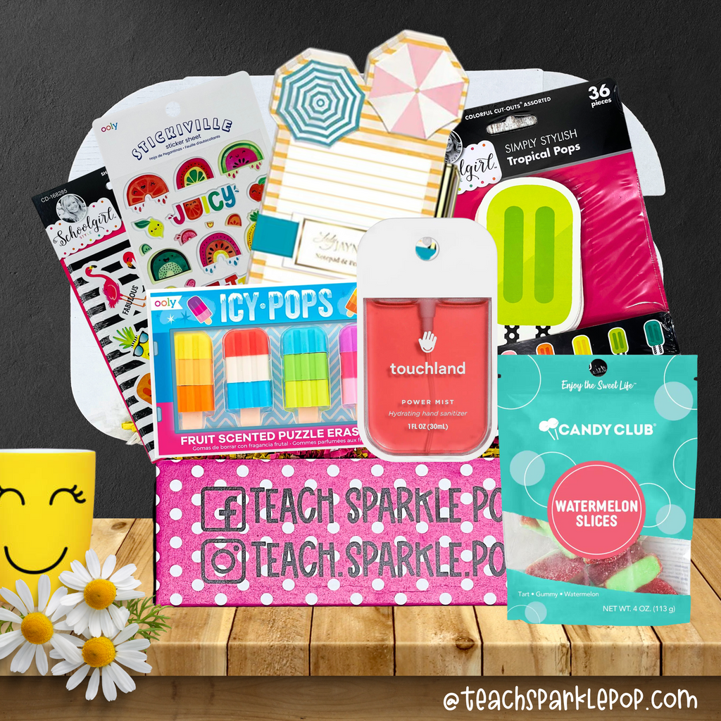 Teach Sparkle Pop's July Box: Hello, Sweet Summer 