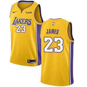 lebron lakers stitched jersey