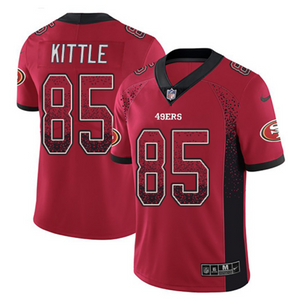 George Kittle Red Stitched Nike NFL 