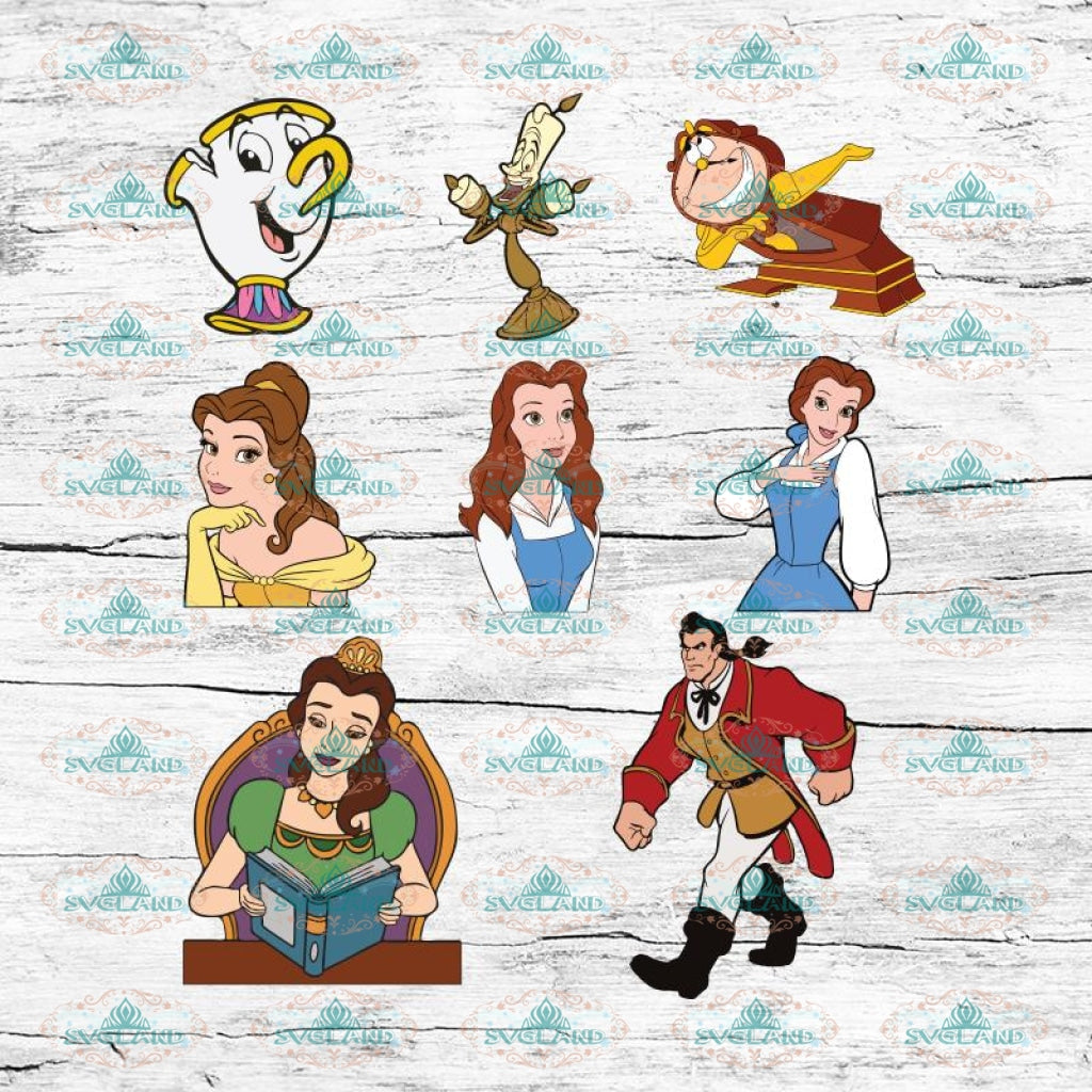 Belle Svg Beauty And The Beast Svg Disney Princess Svg Cricut File Svglandstore