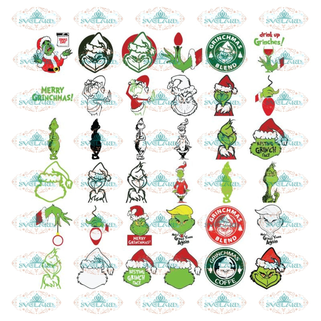 Featured image of post Silhouette Grinch Svg Free Grinch max and cindy lou