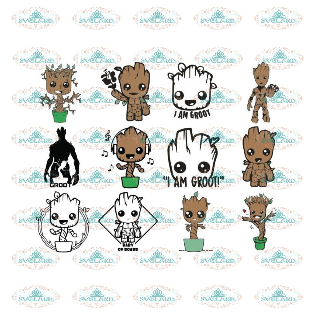 Download Clip Art Art Collectibles Avengers Svg Groot Svg Dxf Svg Files For Cricut Png Baby Groot Svg Guardians Of The Galaxy Svg I Am Groot Svg