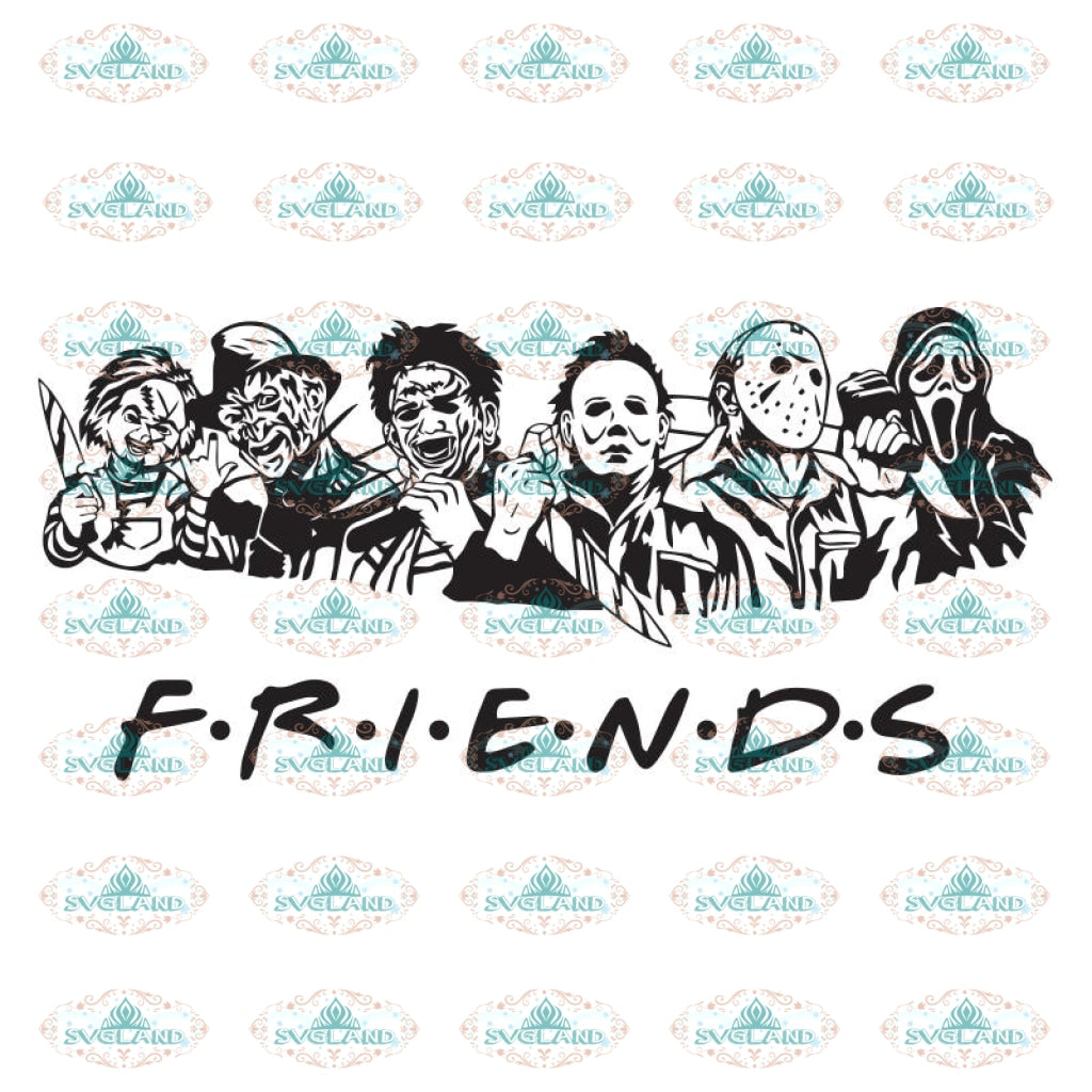 Free Free 326 Serial Killer Friends Horror Svg Free SVG PNG EPS DXF File