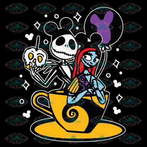 Download Halloween Tagged Jack And Sally Svg Svglandstore