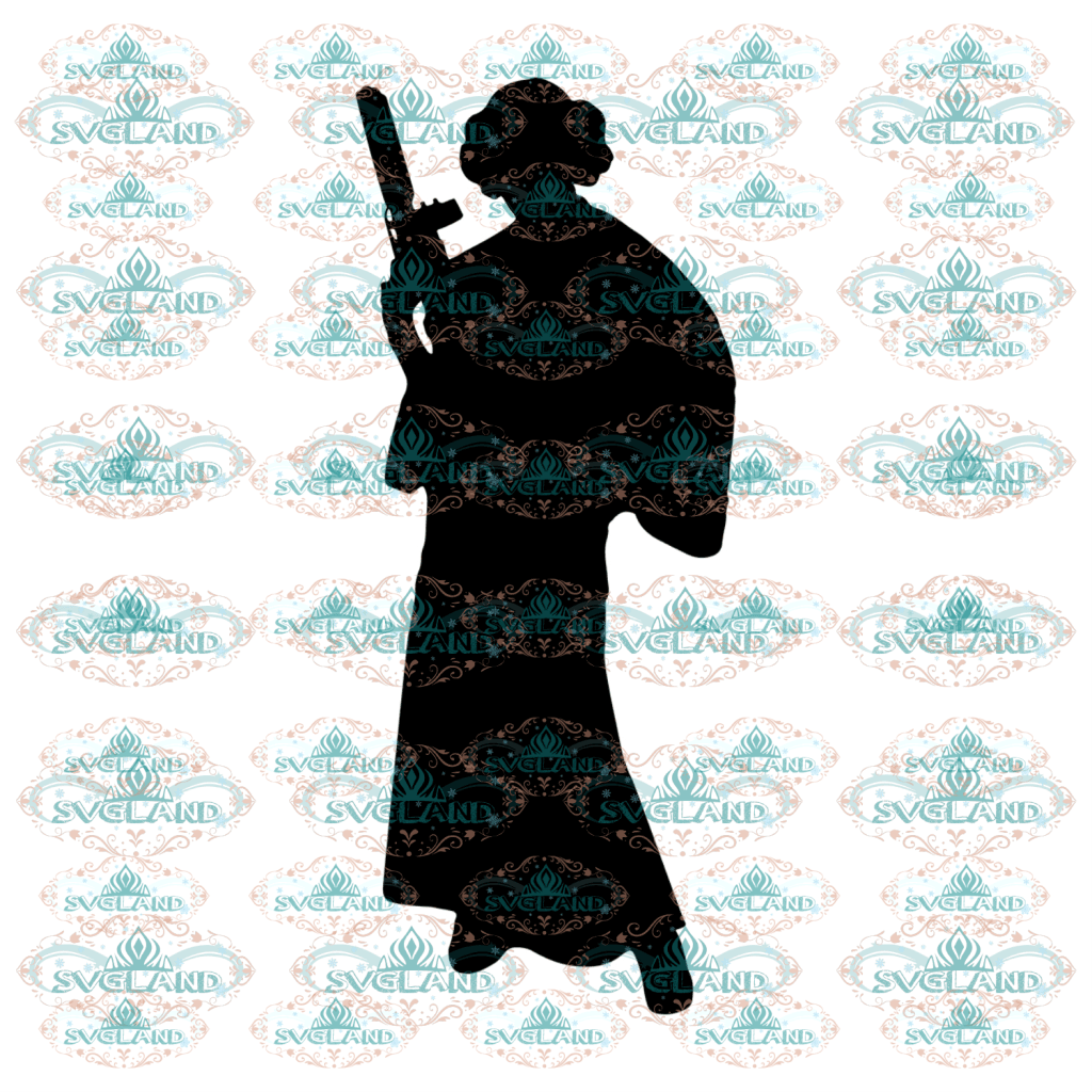 Download Leia Svg Free Star Wars Svg Princess Leia Svg Instant Download Sil Svglandstore