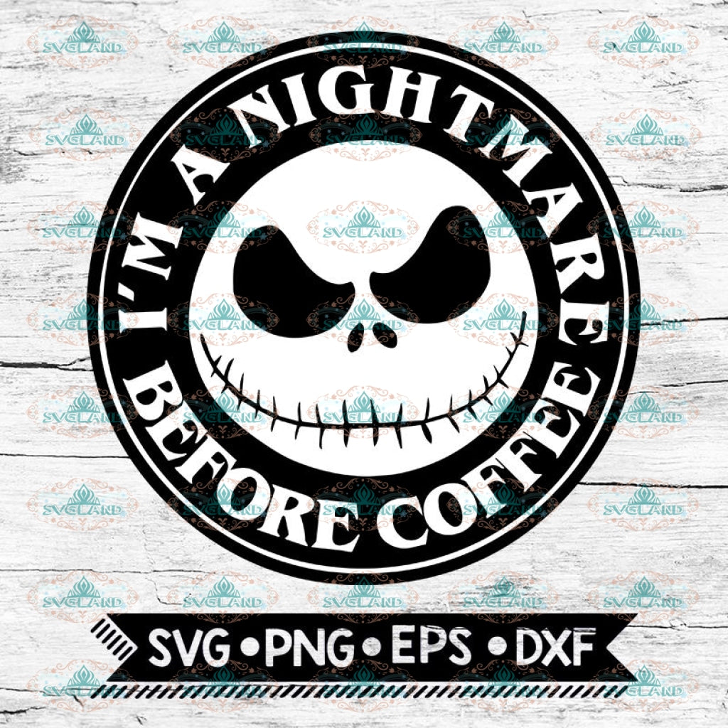 Download Nightmare Before Christmas Svgpng Nightmare Before Coffee Clip Art Art Collectibles Itreen Com