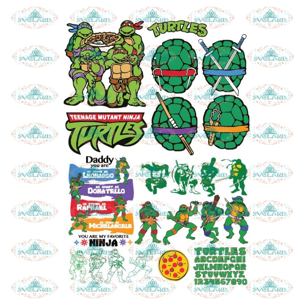 Ninja Turtle Cricut Svg Files