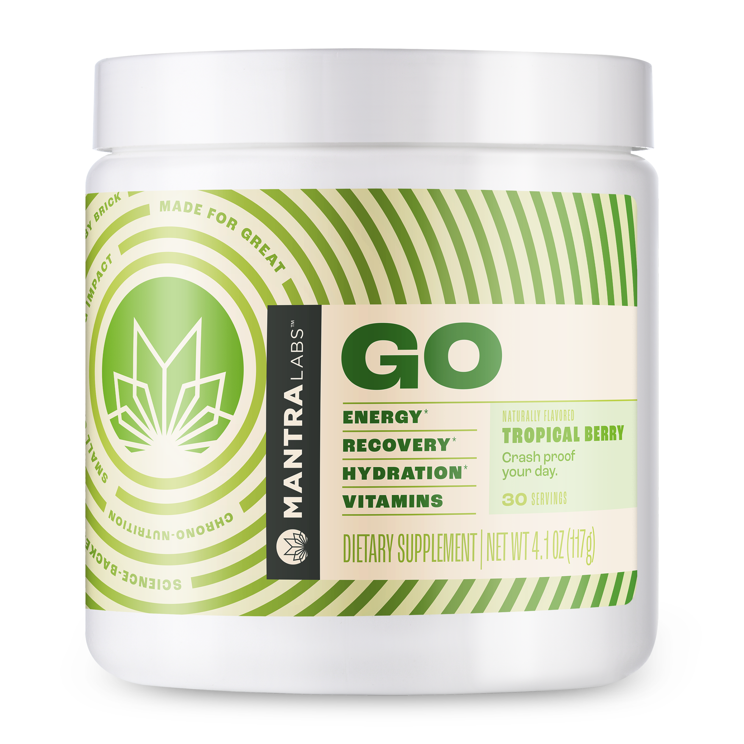 Go The Pre-Workout Energy Booster Supplement - MANTRA Labs product image