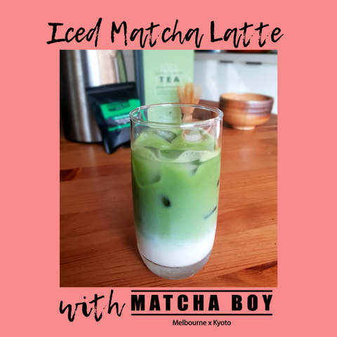 How to make matcha iced latte