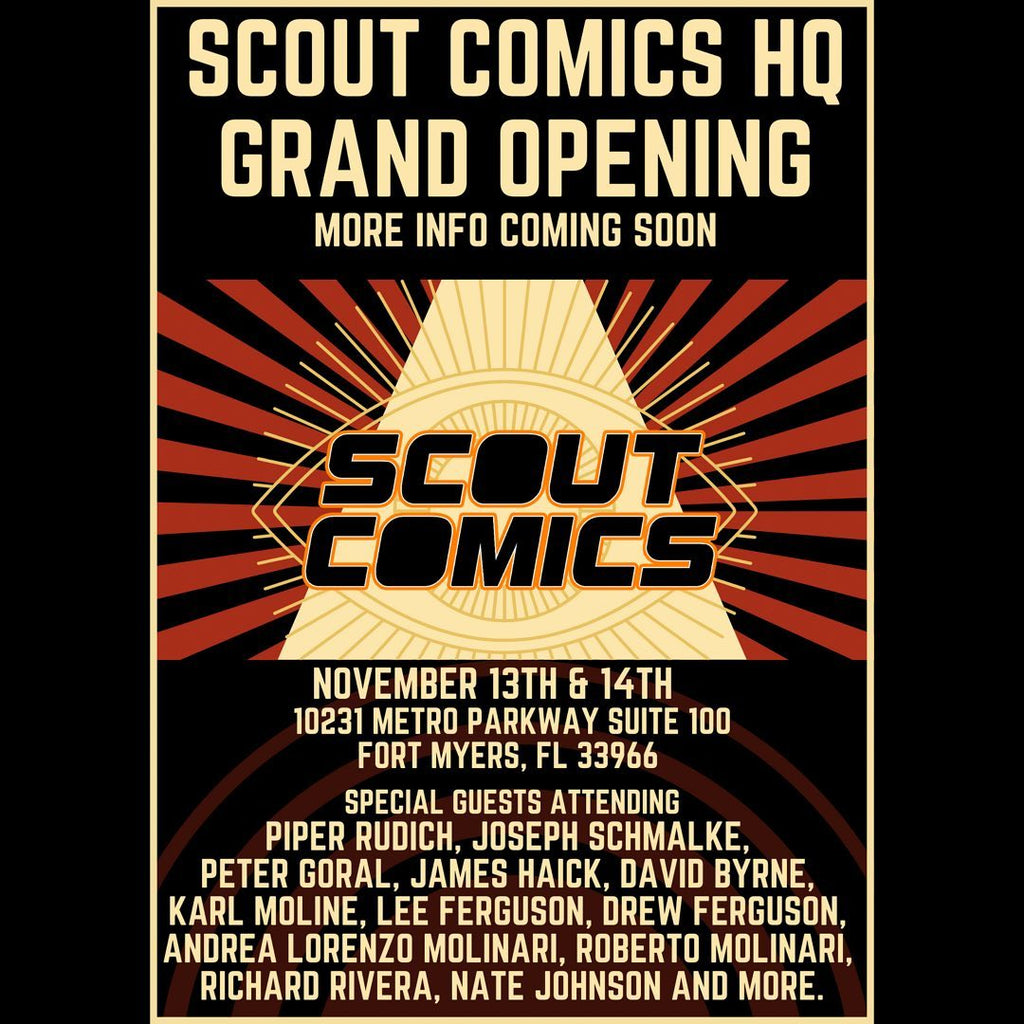 Scout Comics opens new Fort Myers HQ after explosive growth, hosts wee |  Scout Comics & Entertainment Holdings, Inc.