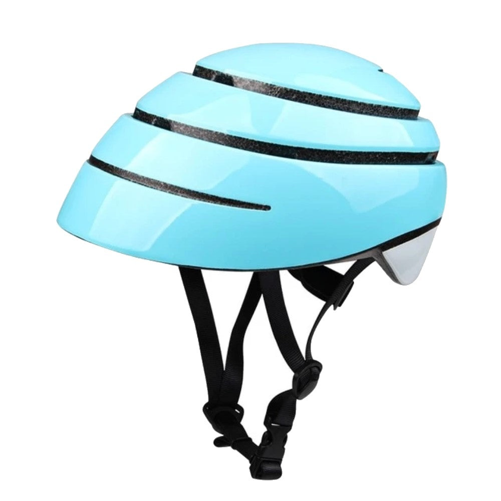 foldable bicycle helmet