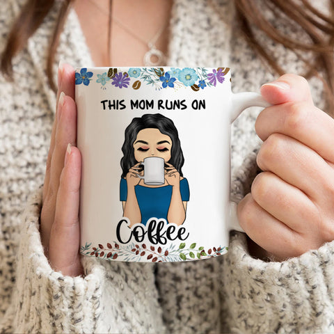 Personality Customized Mug Instant Mom Add Coffee