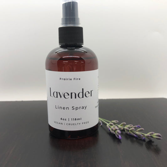 Lavender Linen Spray - 4oz (Prairie Lavender) - Prairie Fire Candles