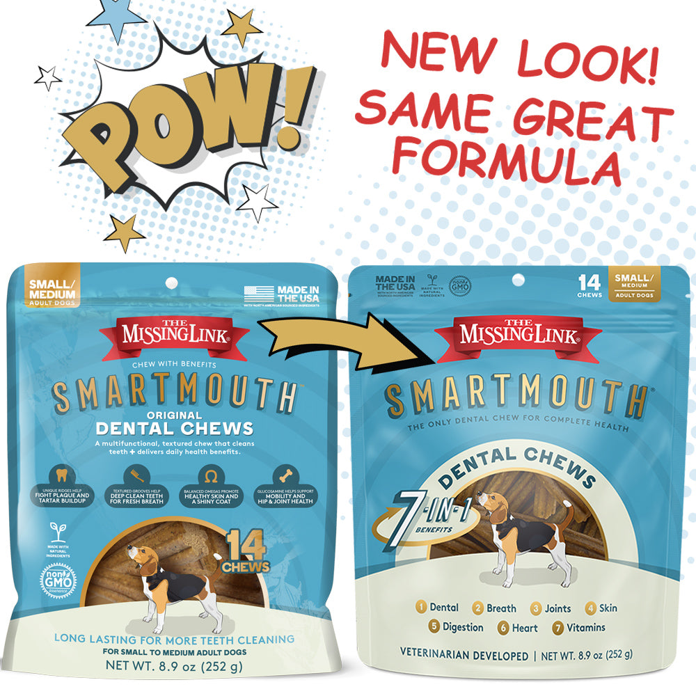 The Missing Link® Smartmouth™ Dental Chews for Dogs