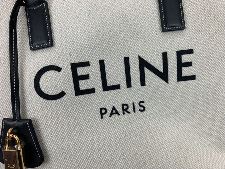 horizontal cabas celine in canvas