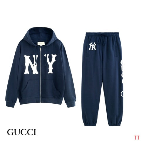 blue gucci sweatsuit