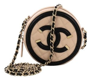 chanel clutch with chain round