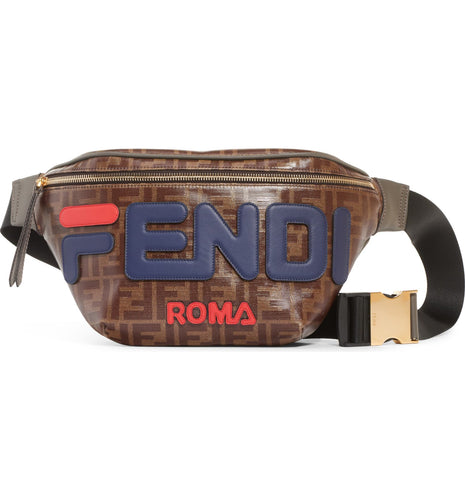 fendi x fila bum bag