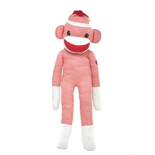 giant sock monkey stuffed animal