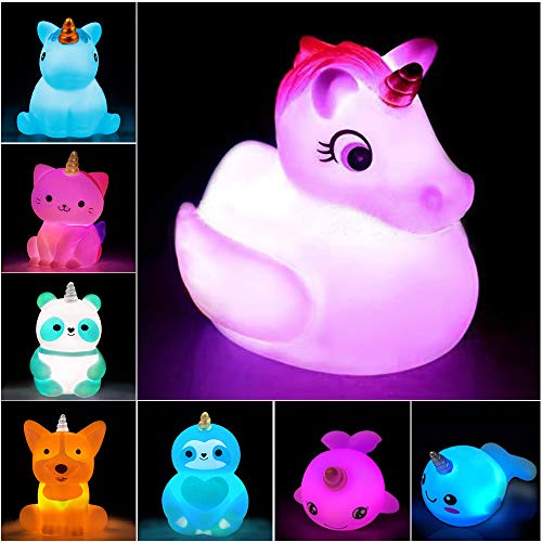 flashing bath toys